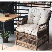 Rual Tery Sandalye Minderi, Oturma Minderi, Bahçe Minderi, Yer Minderi, Minder