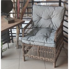 Rual Tery Sandalye Minderi, Oturma Minderi, Bahçe Minderi, Yer Minderi, Minder