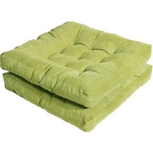 Rual Yer Oturma Minderi Ev Dekorasyon Çok Amaçlı Kadifemsi Babyface Kumaş Tasarım 60 x 60  cm