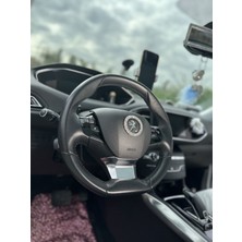 Tasarım Arabam Atike Elif Akın Gümüş Peugeot Araçlarla Uyumlu Direksiyon Taşı