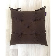 Rual Koyu Kahverengi 40 x 40  cm  Sandalye Minderi