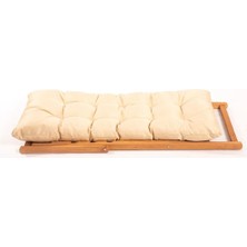 Bahçe&balkon&teras&plaj Su Geçirmez Uv Korumalı Kumaştan Şezlong Sandalye Minderi 110 x 50 cm  2 Adet