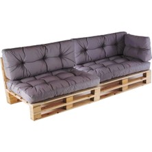 Caviss Home Dış/iç Mekan 5 Li Palet Minderi Bahçe Minderi Seti Takımı S Class,