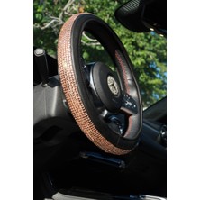 Rose Gold Bagetli Direksiyon Kılıfı