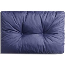 Rual Bahçe Balkon Palet Üstü Minder Su Geçirmez Kumaş Çift Yastıklı 120 x 80 cm  (Palet Ölçüsünde)