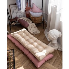 Rual 120 x 50  cm  Kenarlı Yanlı Dikim Fermuarlı Dekoratif Minder