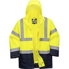 S766 - Temel 5-In-1 Çift Renk Hi-Vis Ceket (8 Adet)