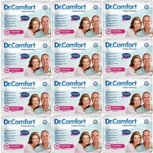 Dr.comfort Yetişkin Hasta Bezi Bel Bantlı Tekstil Yüzeyli  M - Orta - Medium 360 Adet (12PK*30)