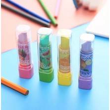 Limmy Ruj Silgi , Meyveli Kalp Desenli Ruj Silgi - 4 Adet