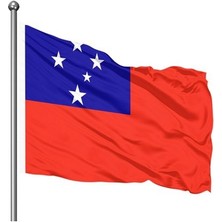 Asya Bayrak Samoa Gönder Bayrağı (100 x150 Cm)