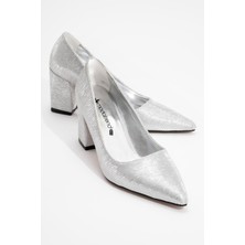 Ccway Kadın Günlük  Ayakkabı GÜMÜŞ DALGALI