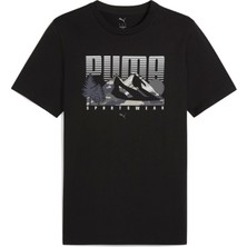 Puma 68482801 Graphics Mountain Tee Erkek Spor Tişört