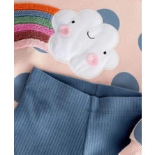 Gökkuşağı Desenli Sweat Taytlı Takım