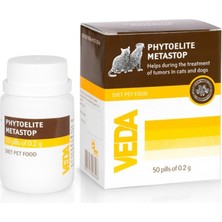 Veda Pytoelite Metastop Diyetetik Tamamlayıcı Kedi Köpek Yemi - 50 Tablet