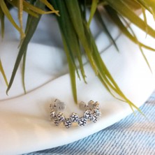 Zeyn Club Sevimli Patiler Gümüş Renk Ayarlanabilir Yüzük