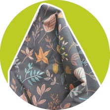 Outlet Di̇kdörtgen Masa Örtüsü Sonbahar&kiş Temali 140 x 210 cm