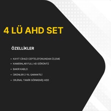 4'lü Ahd Set
