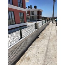 Ör-As Tel Örgü 150'lik Panel Çit Takım 5 mt + 1 Direk Avantaj Paket Yeşil Renk