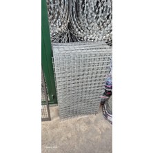 Ör-As Tel Örgü 40 x 40 Göz Aralıklı 3 mm Kalınlıgı 90 cm Yükseklik x 50 cm Eni Galvanizli Hasır Tel 5 Adet