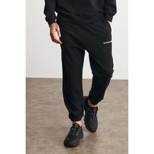 Grimelange Darrıt Erkek Comfort Siyah Eşofman Altı