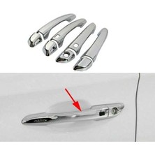 Hyundai Tucson Uyumlu 2015 Sonrası Kapı Kolu (Sensörlü) Abs (Plastik) Krom