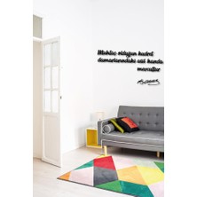 Ahşap Tablo Muhtaç Olduğun Kudret Damarlarındaki Asil Kanda Mevcuttur Dekoratif Obje