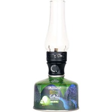 Orcamp Vidalı Kamp-Kandil Lambası + 80 gr Kartuş L-193-80