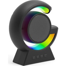 Mini Boy V5.3 Tws Özellikli 5W Rgb G Siyah Bluetooth Hoparlör