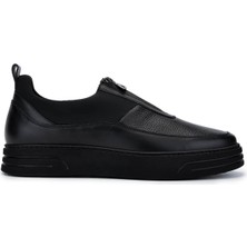 Rossı Erkek Deri & Tekstil Siyah Casual Ayakkabı 668 1292K Erk Ayk SK24-25 Nero