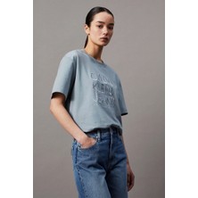 Calvin Klein Embroıdered Instıtutıonal Tee