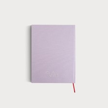 Planner - A5 Pembe Keten Cilt Bezli Tarihsiz Haftalık Ajanda/süresiz Haftalık Planlayıcı