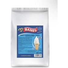 Banes Soft Dondurma Tozu Vanilyalı 1.3 kg