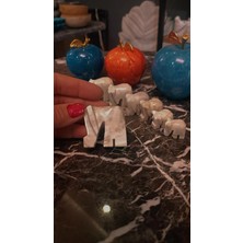 Marble Center Mermer Obje Biblo  Eşya Fil Seti