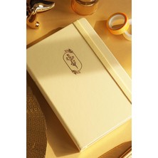 Bujo Defter Vegan Deri  , 96 Yaprak, 160 Gr. Beyaz Kağıt ,cepli ,lastikli