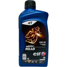 Elf Moto 4 Road 15W-50 Yarı Sentetik Motor Yağı 1l