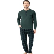 Erdem Erkek Ekoseli Pijama Takımı