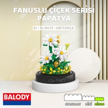 Balody Fanuslu Çiçek Serisi – Papatya (BL18473) – Mini Blok Yapı Oyuncakları Seti