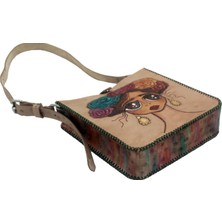 Tap Deri Mutlu Frida Kadın Çantası