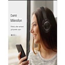 Deanb BT80 Wireless V5.0: 300MAH Lityum Bataryalı, Çinko Alaşımlı Stereo Kulak Üstü Kablosuz Kulaklık