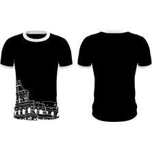 Bisiklet Yaka Tişört Kumaş Detaylı Kısa Kollu ve futbol forması olarak kullanıma uygundur