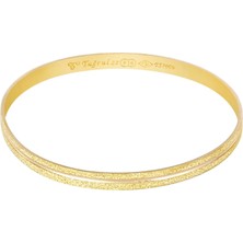 T51 Tuğrul Altın 10 gr (gram) 22 Ayar İşçiliksiz Simli Hera Bilezik