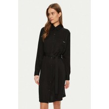 Calvin Klein Lyocell Shırt Dress