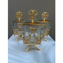 Azade Home Japon Gül Dalga Kare Kavanoz