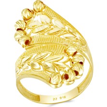 T51 Tuğrul Altın 22 Ayar Altın Yüzük  T072420