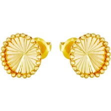 T51 Tuğrul Altın 22 Ayar Altın Küpe T067141