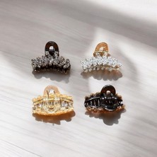 Luminova Şık Tasarımlı Lüks Kadın Saç Aksesuarı 10 Adet Toka