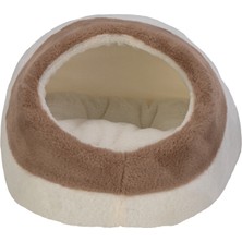 Pet Comfort Nest  Kedi Yatağı Ecru/Kahverengi 40x40cm