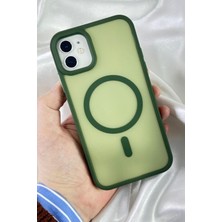 Vip Case Apple iPhone 11 -Yükseltilmiş Kamera Korumalı Buzlu Sararmaz Kablosuz Magsafe Özellikli Vio Kılıf