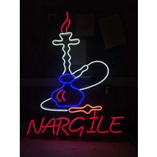 Çizgi Neon Cizgineon Nargile Işıklı Neon LED Duvar Dekarasyon