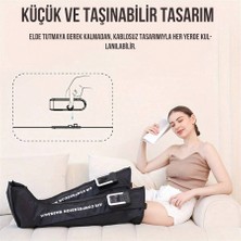 Hava Basınçlı  5 Odalı Ayak Tüm Bacak Giyilebilir Masaj Aleti Shiatsu(Çift Bacak&lenf Drenaj)